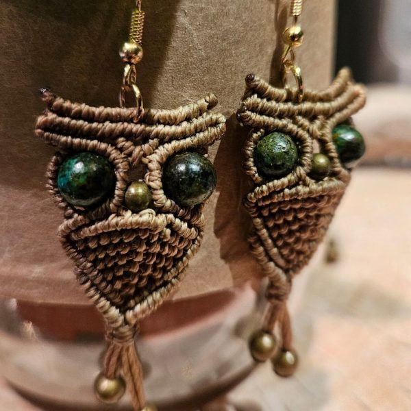 Boucles d'oreille Hiboux